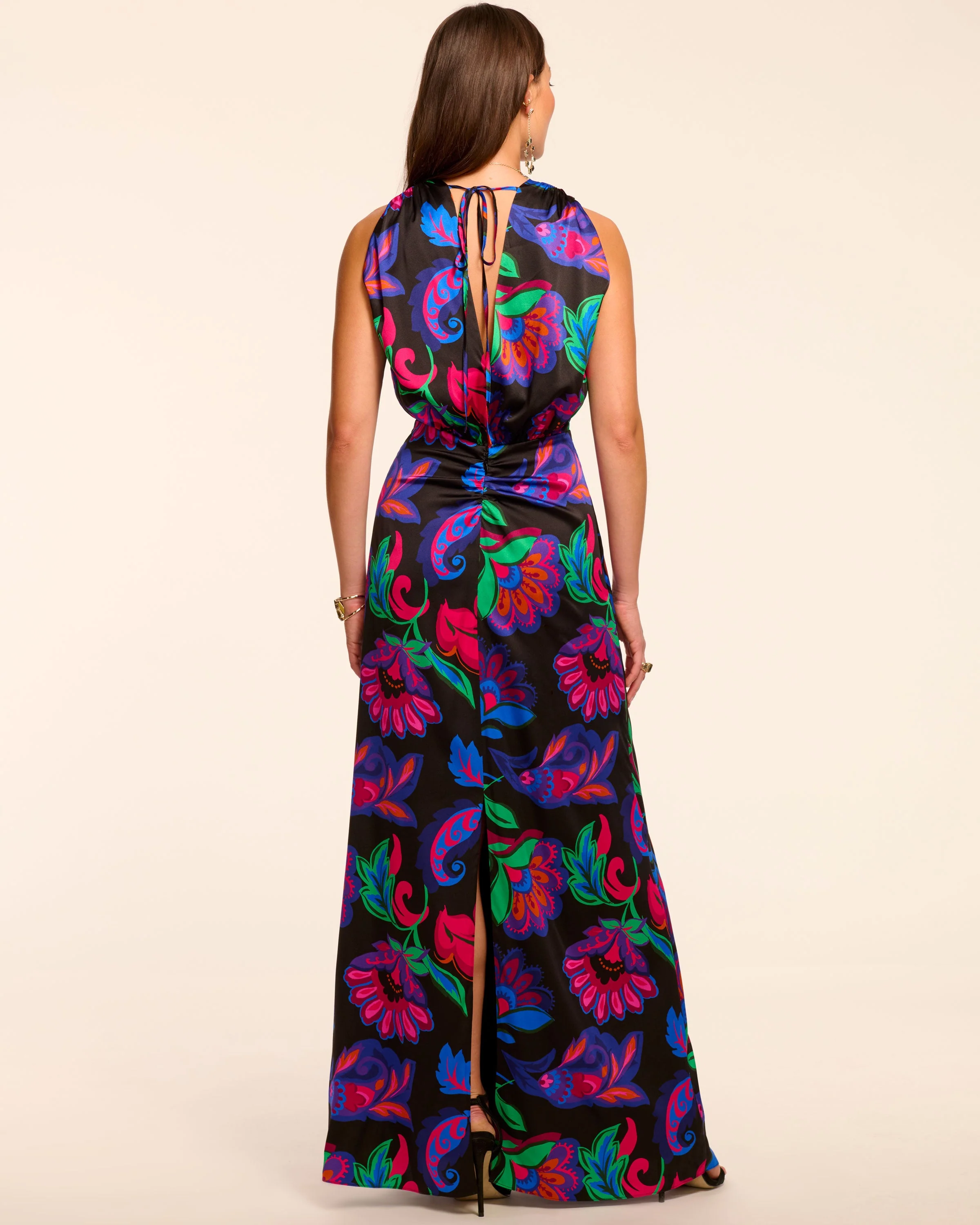 Martin Silk Plunging Gown - Image 4