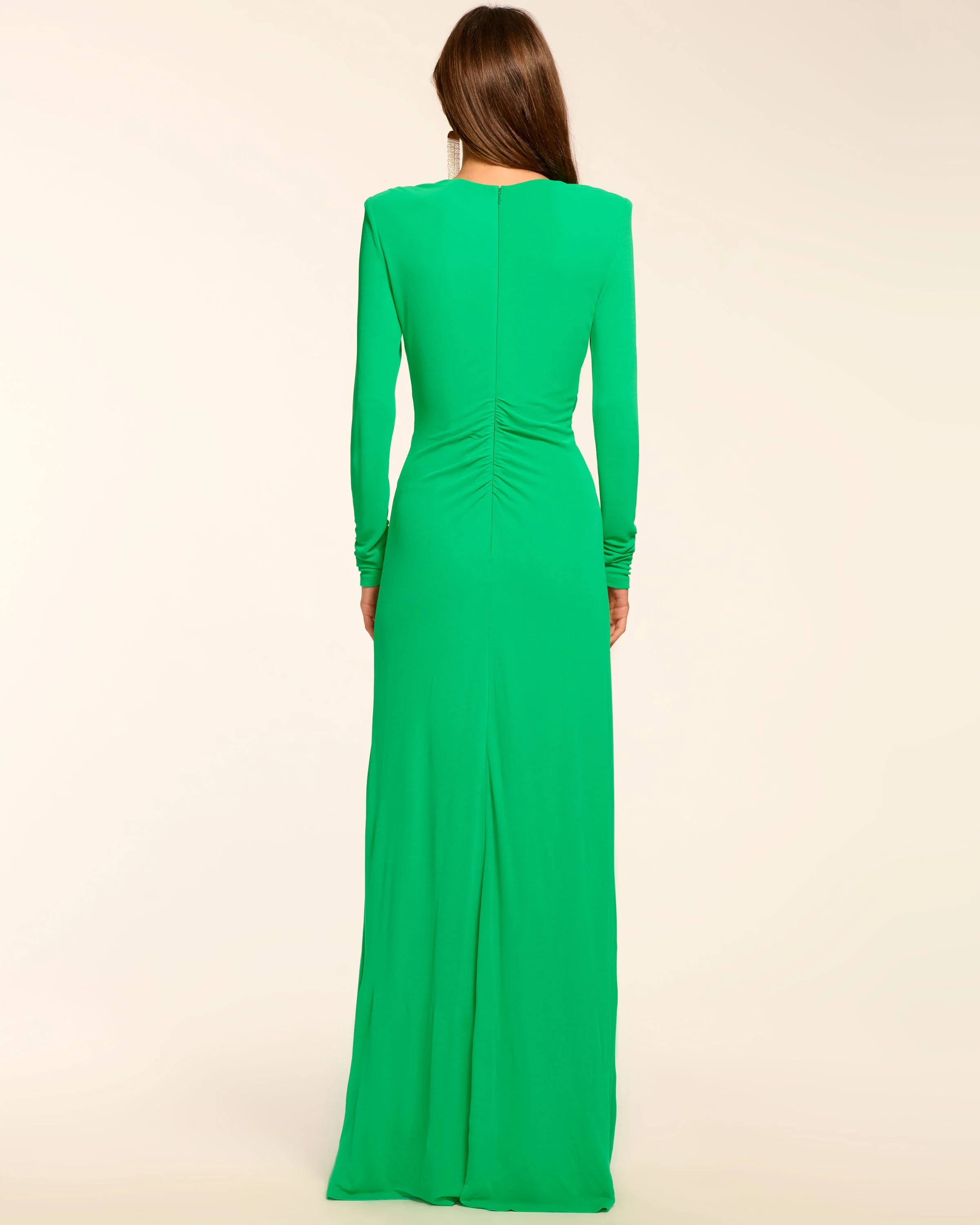 Martini Jersey Plunging Gown - Image 4