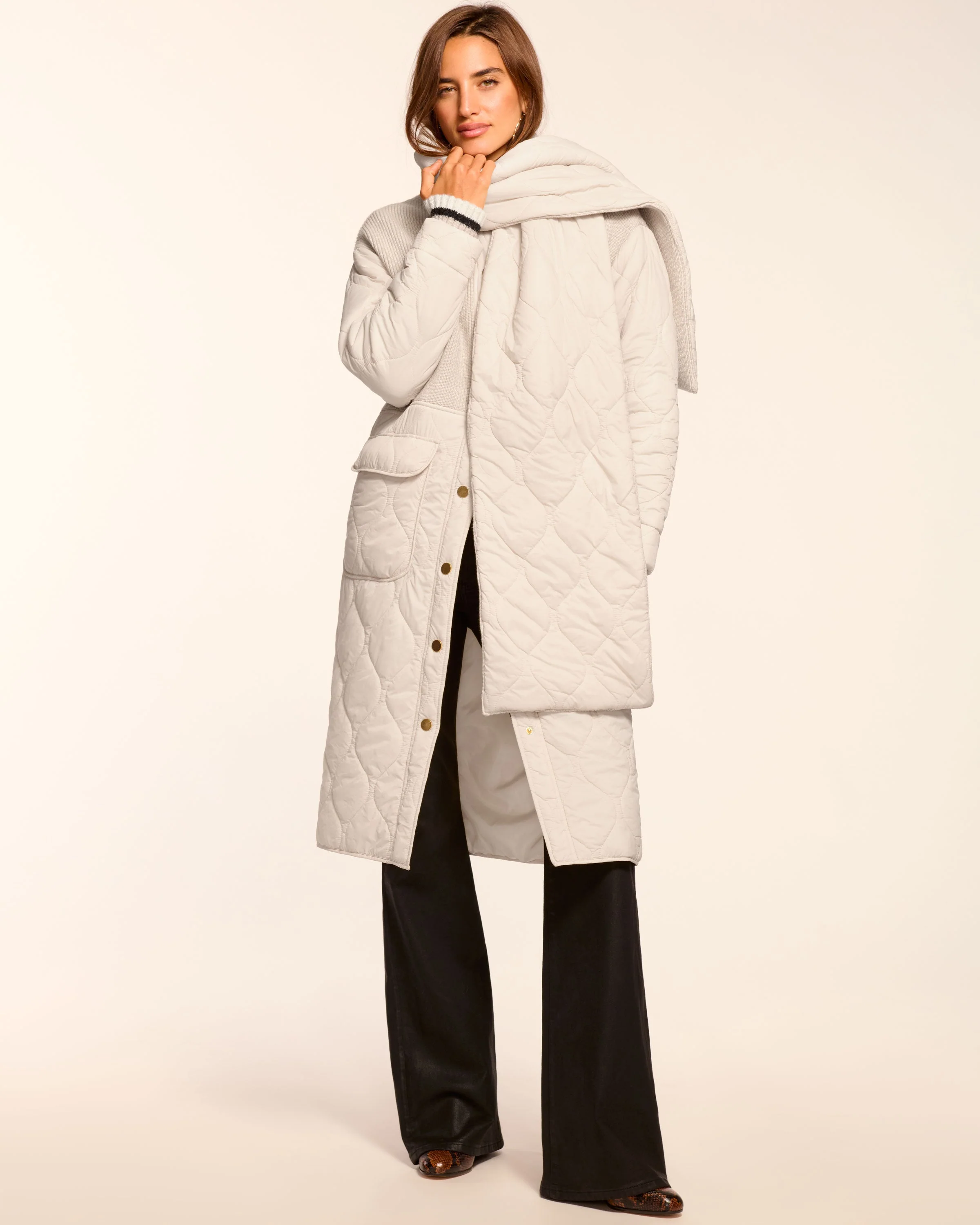 Melanie Combo Puffer Coat - Image 10