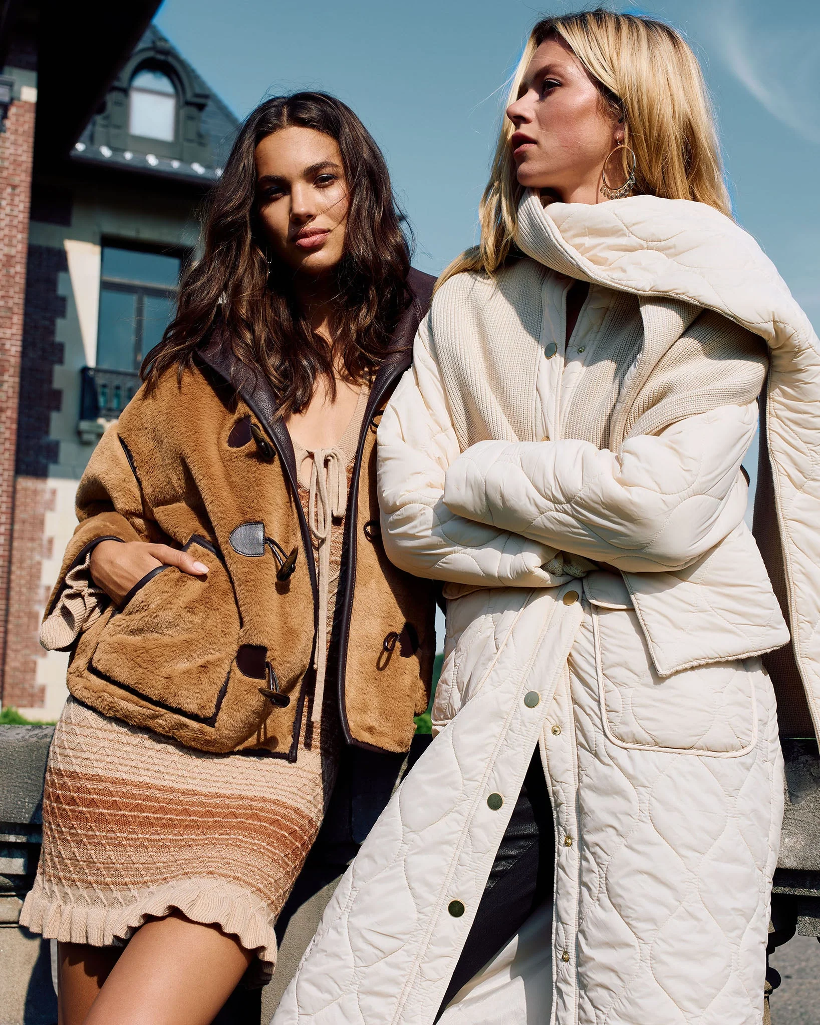 Melanie Combo Puffer Coat - Image 14