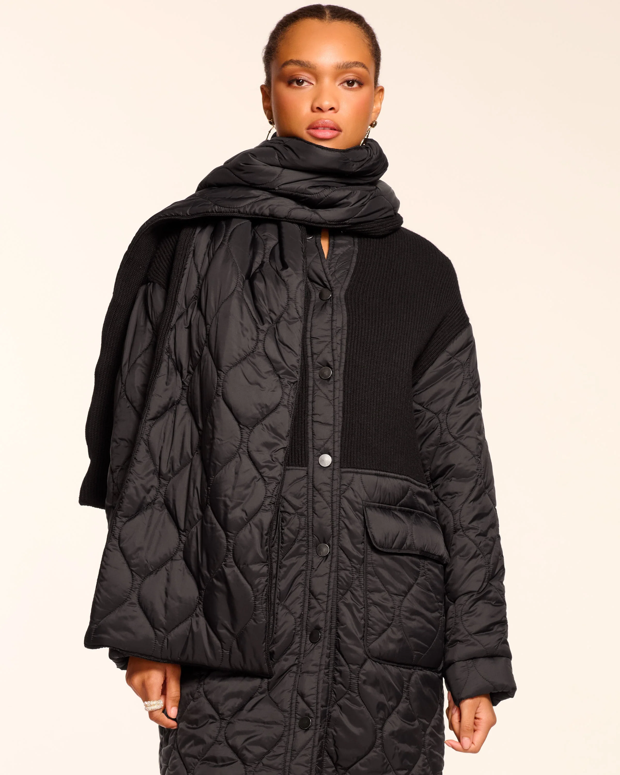 Melanie Combo Puffer Coat - Image 3