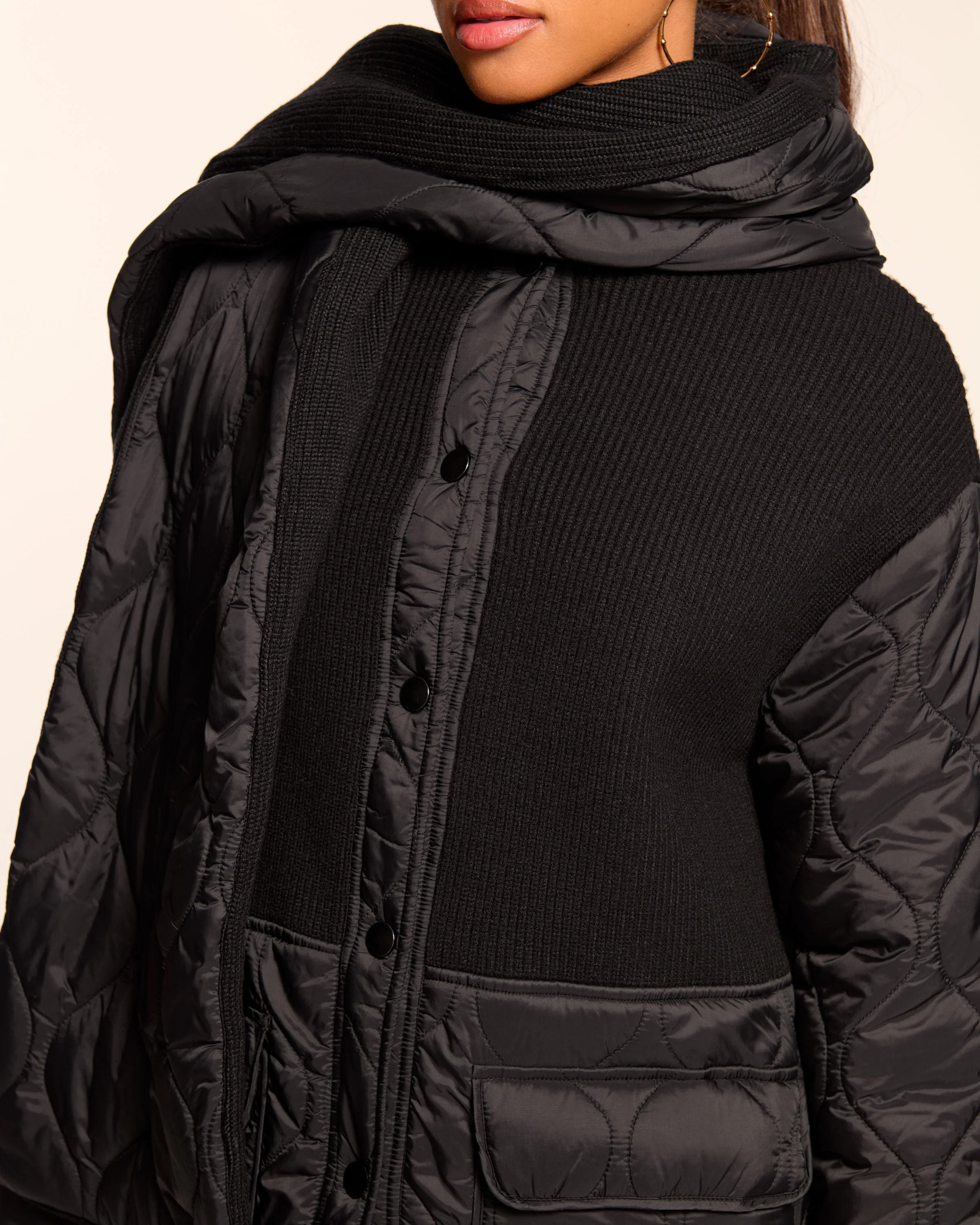 Melanie Combo Puffer Coat - Image 5