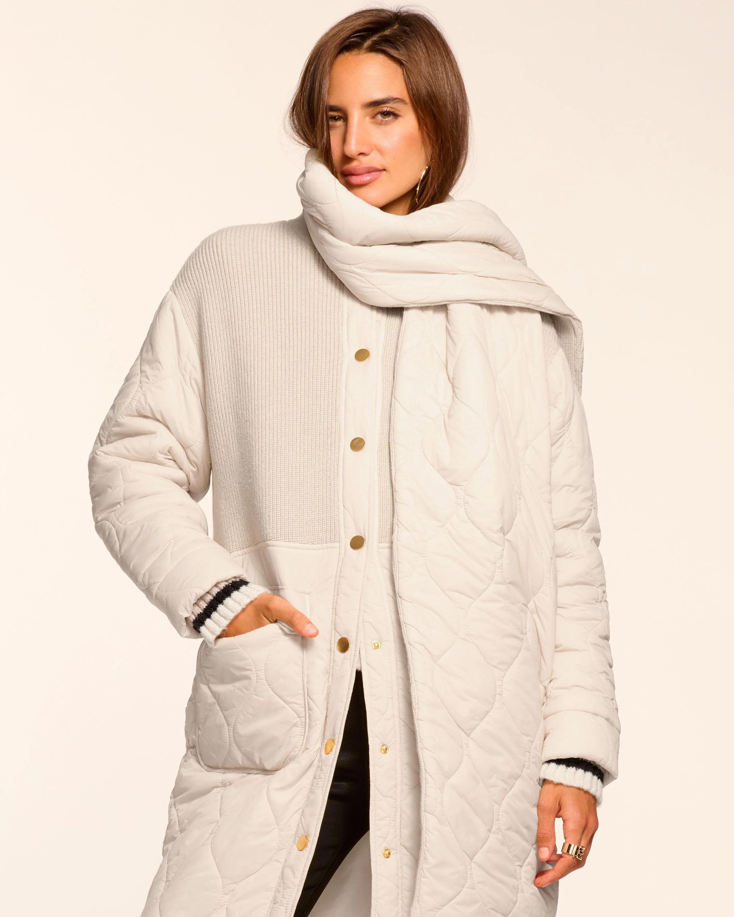 Melanie Combo Puffer Coat - Image 9