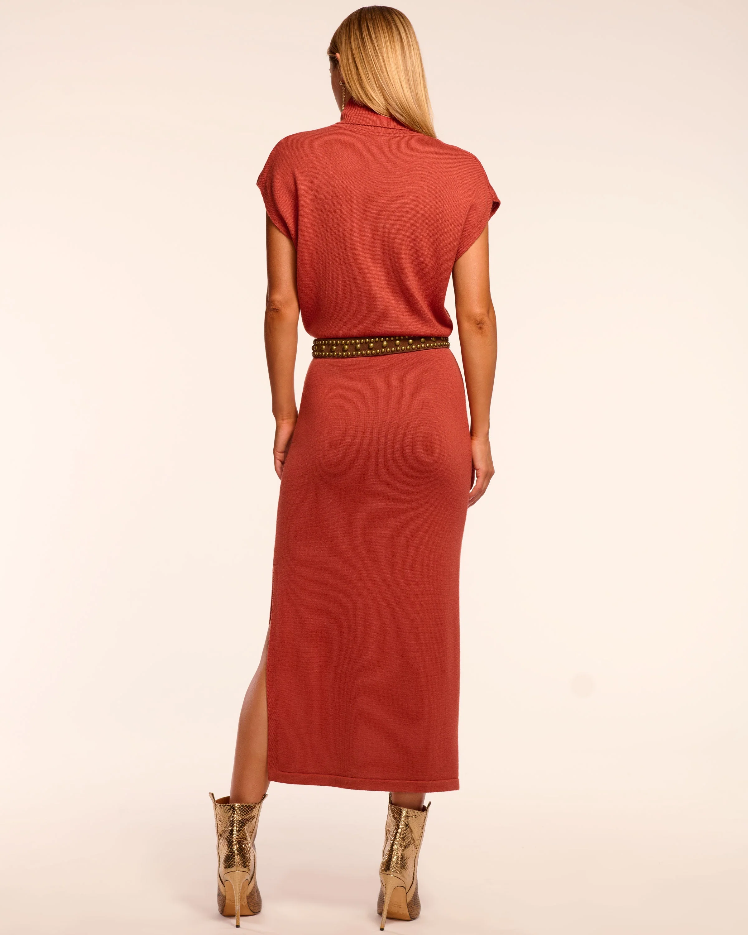 Natalie Merino Turtleneck Midi Dress - Image 14