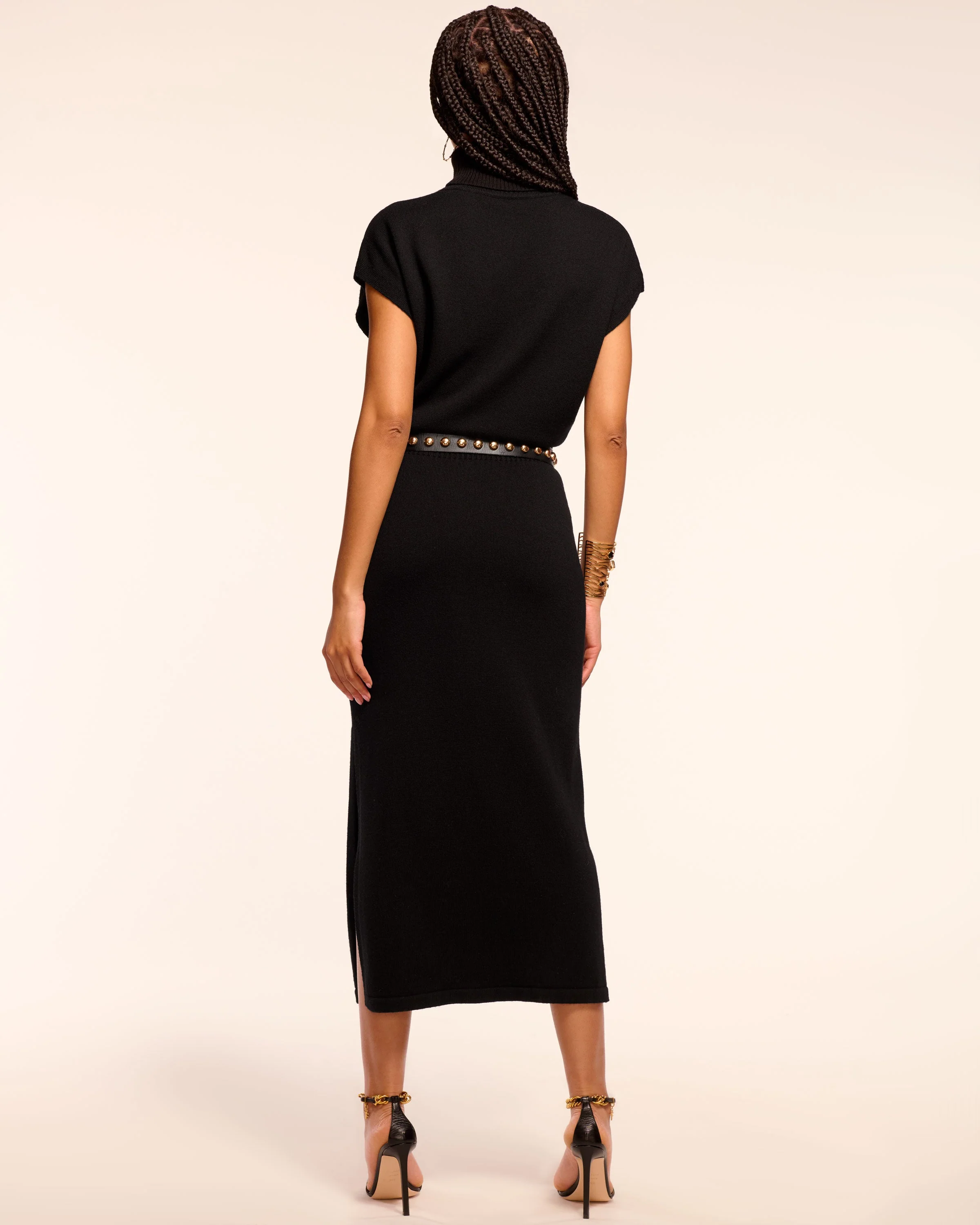 Natalie Merino Turtleneck Midi Dress - Image 5