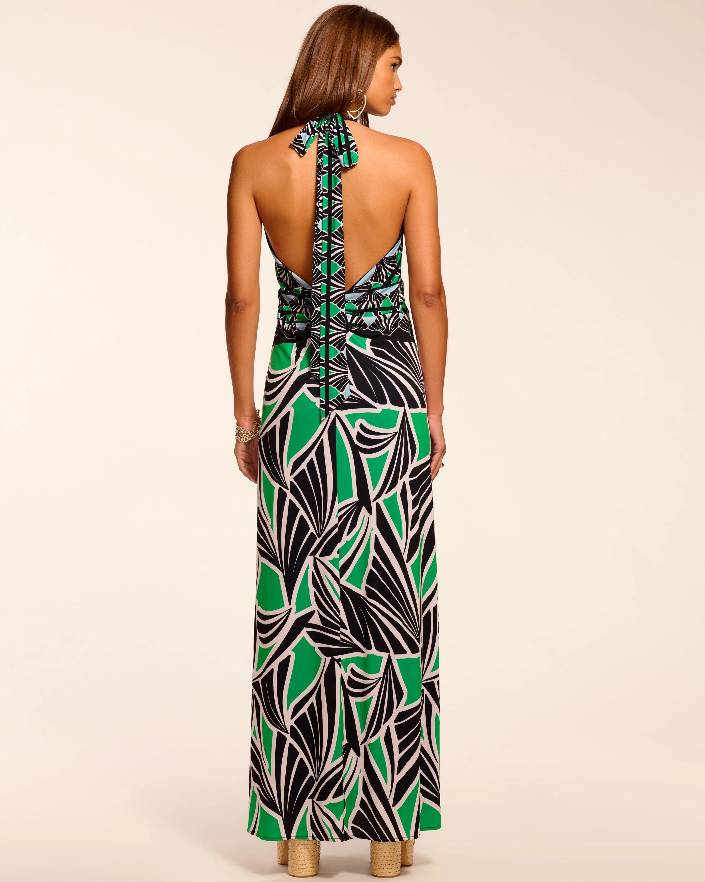 Rayna Jersey Plunging Maxi Dress - Image 4