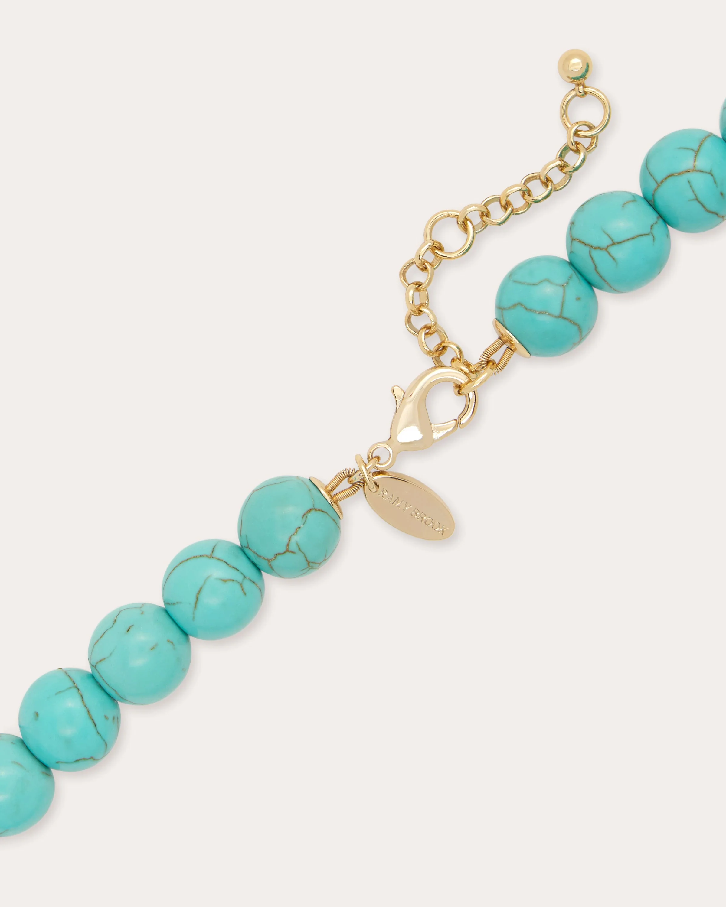 Reva Butterfly Charm Beaded Necklace - Image 4