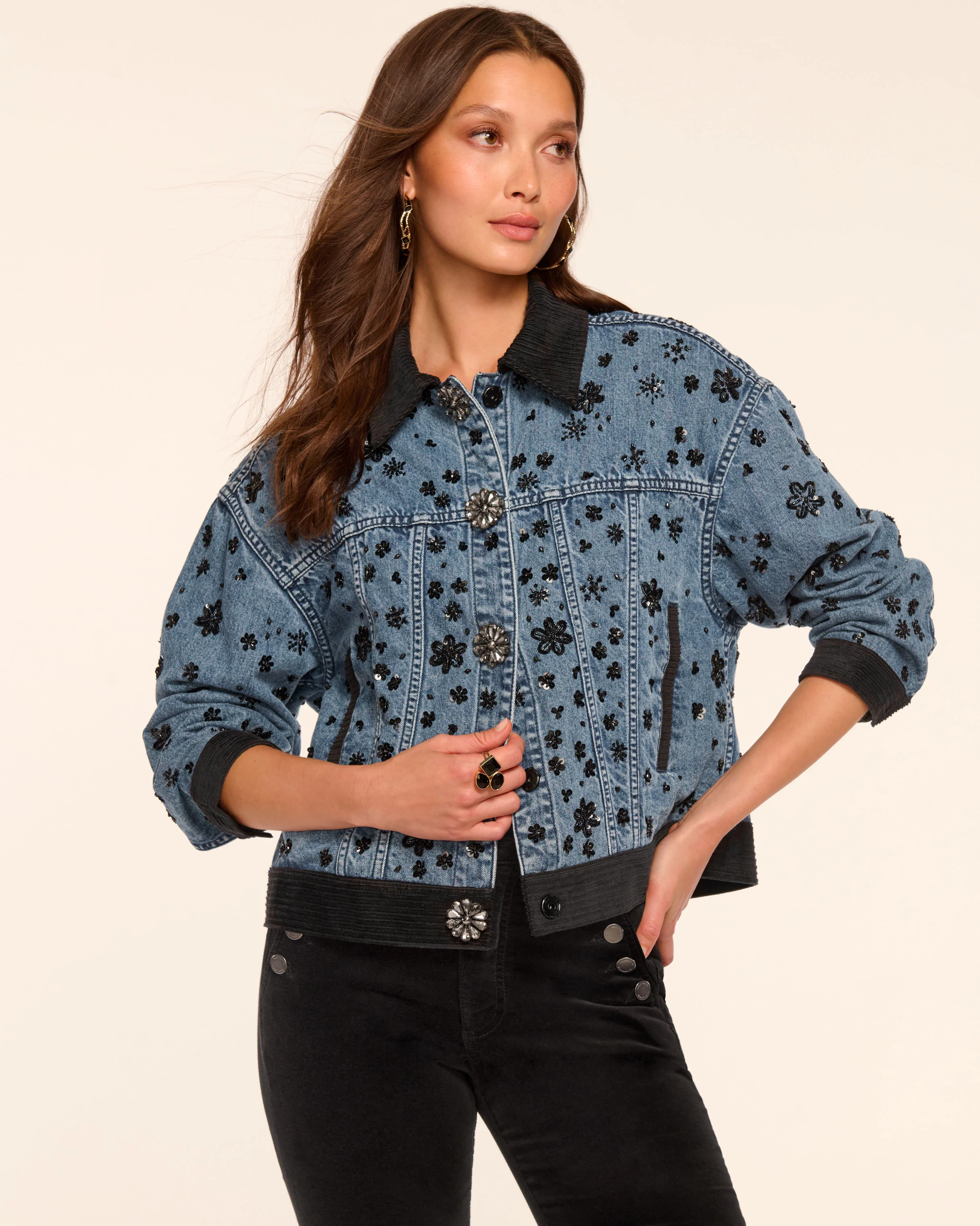 Robin Embellished Jean Jacket - Image 3