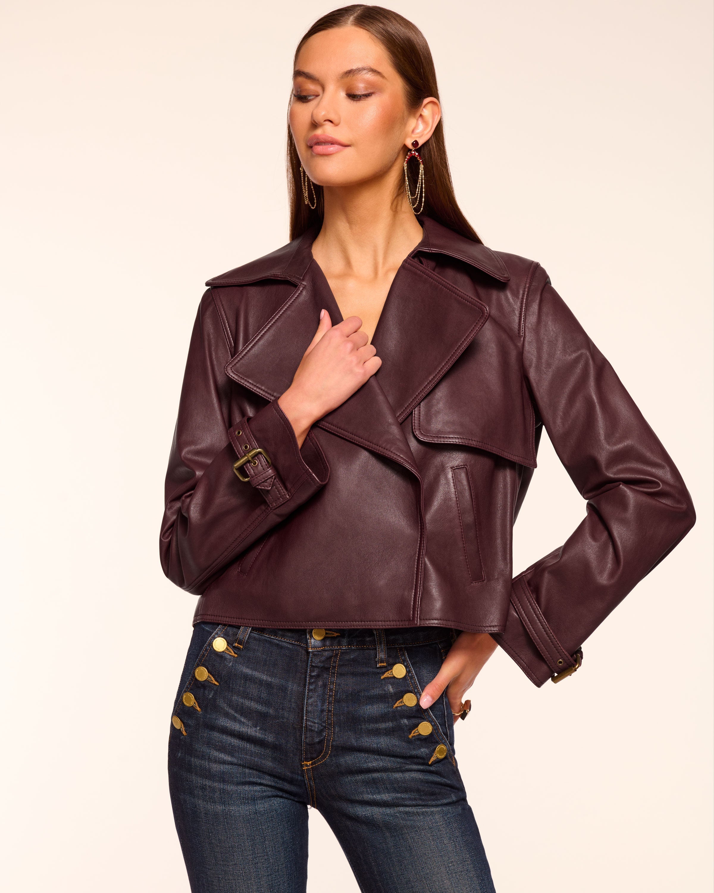 Rylie Leather Jacket - Image 5
