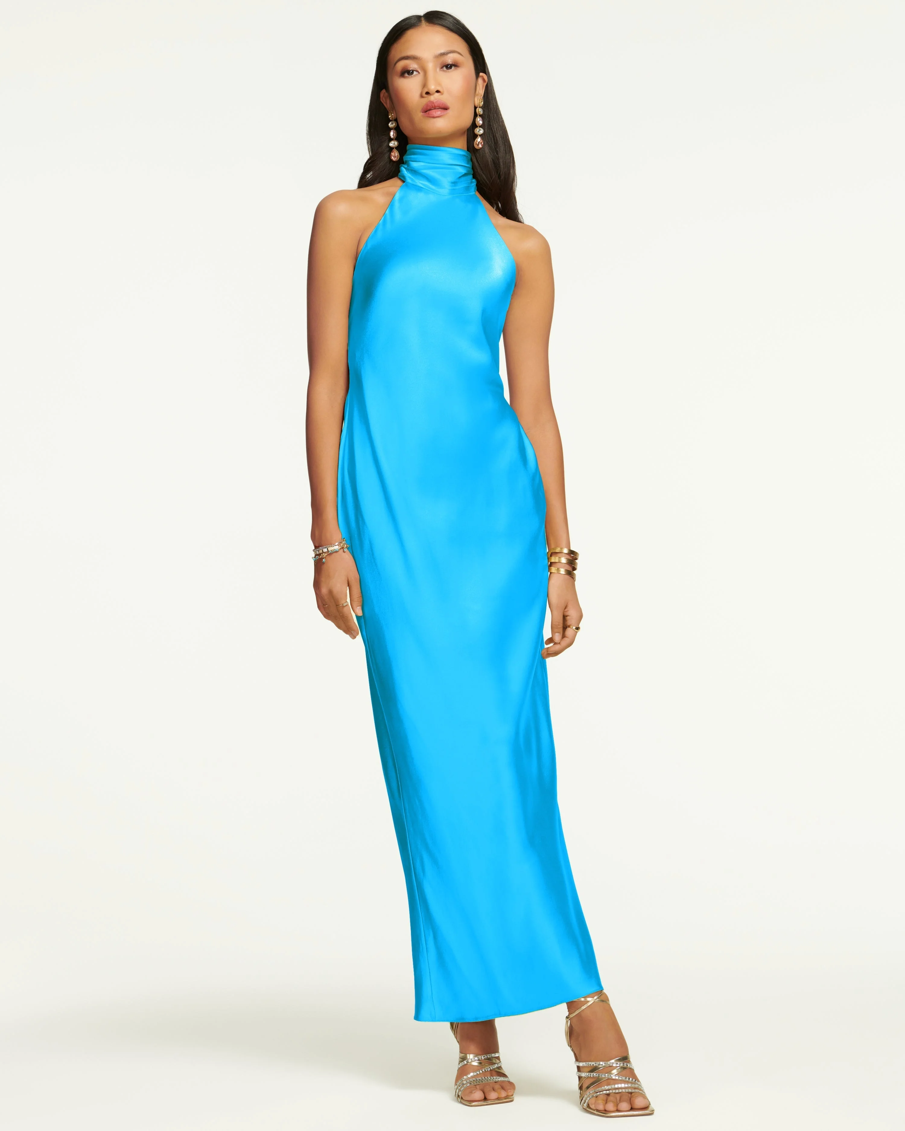 Tatiana High Neck Gown - Image 37