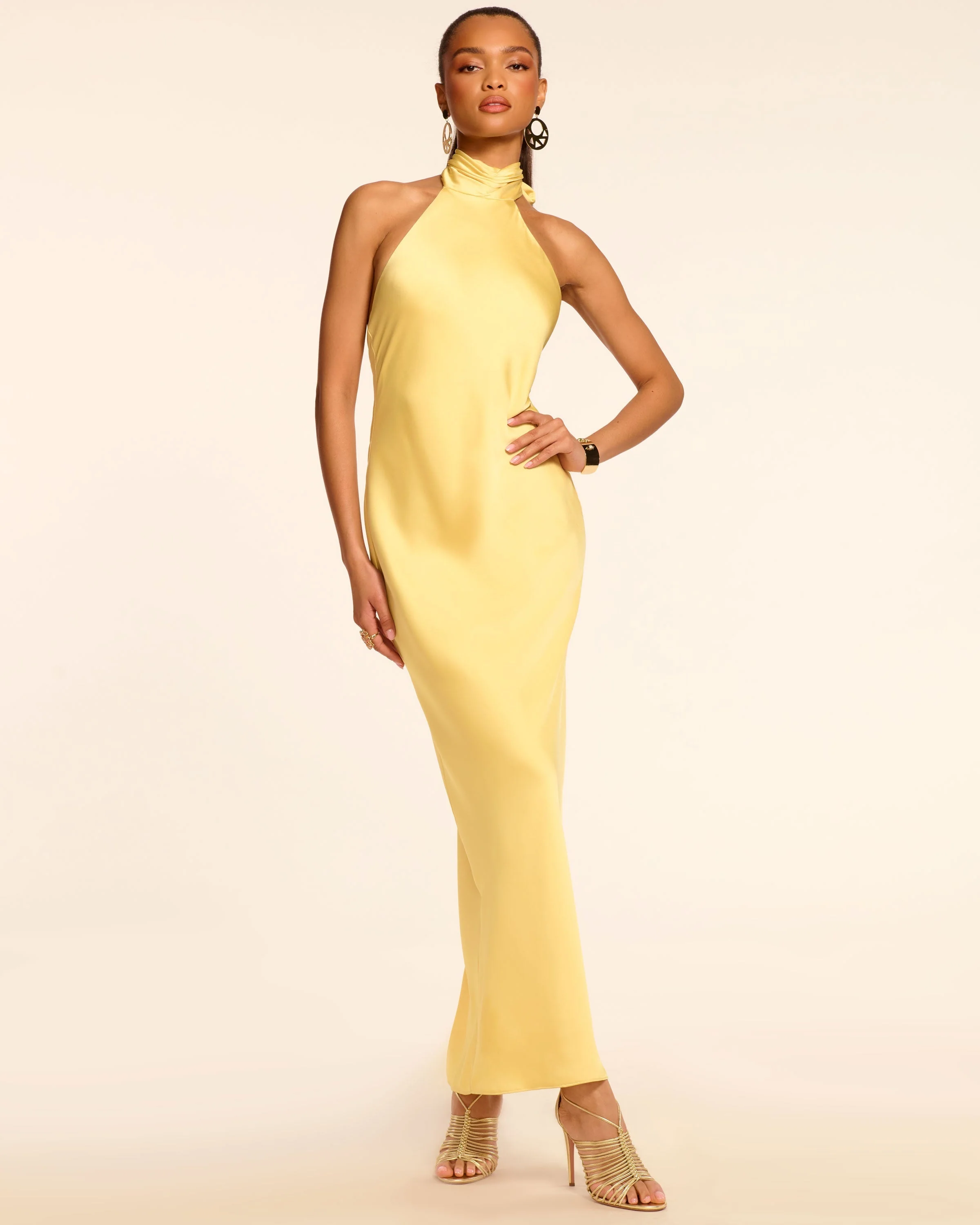 Tatiana High Neck Gown - Image 4