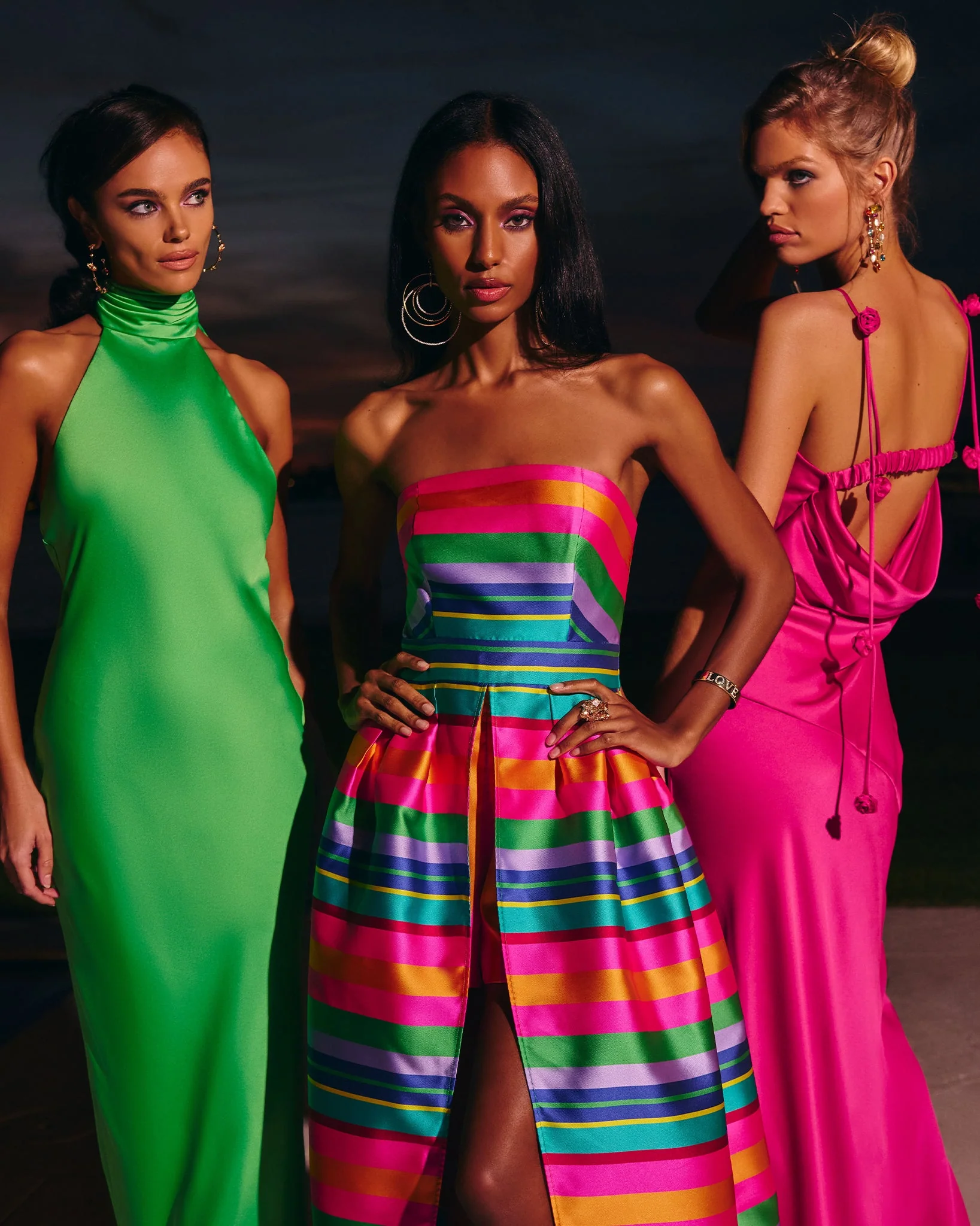 Tatiana High Neck Gown - Image 61