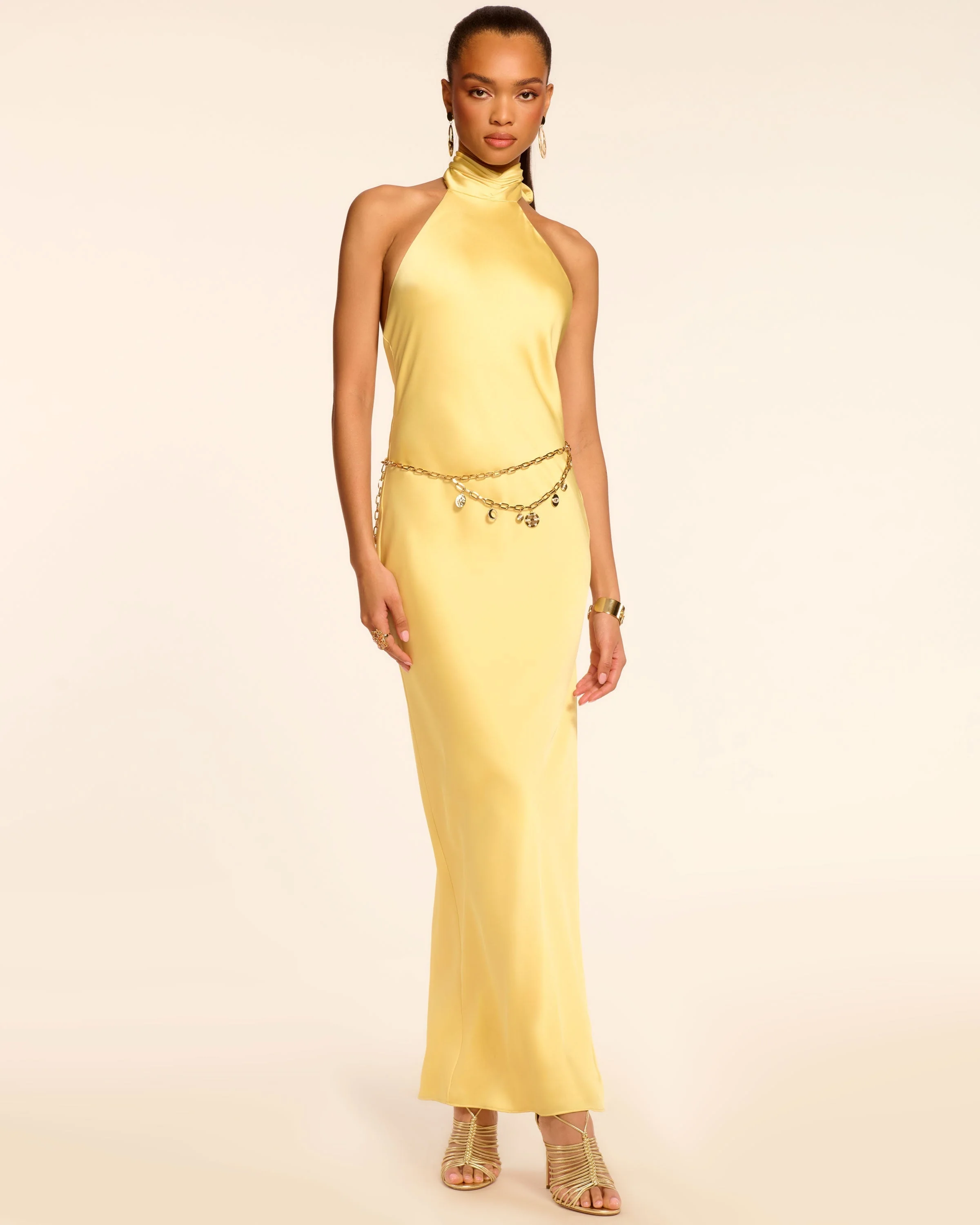 Tatiana High Neck Gown - Image 8
