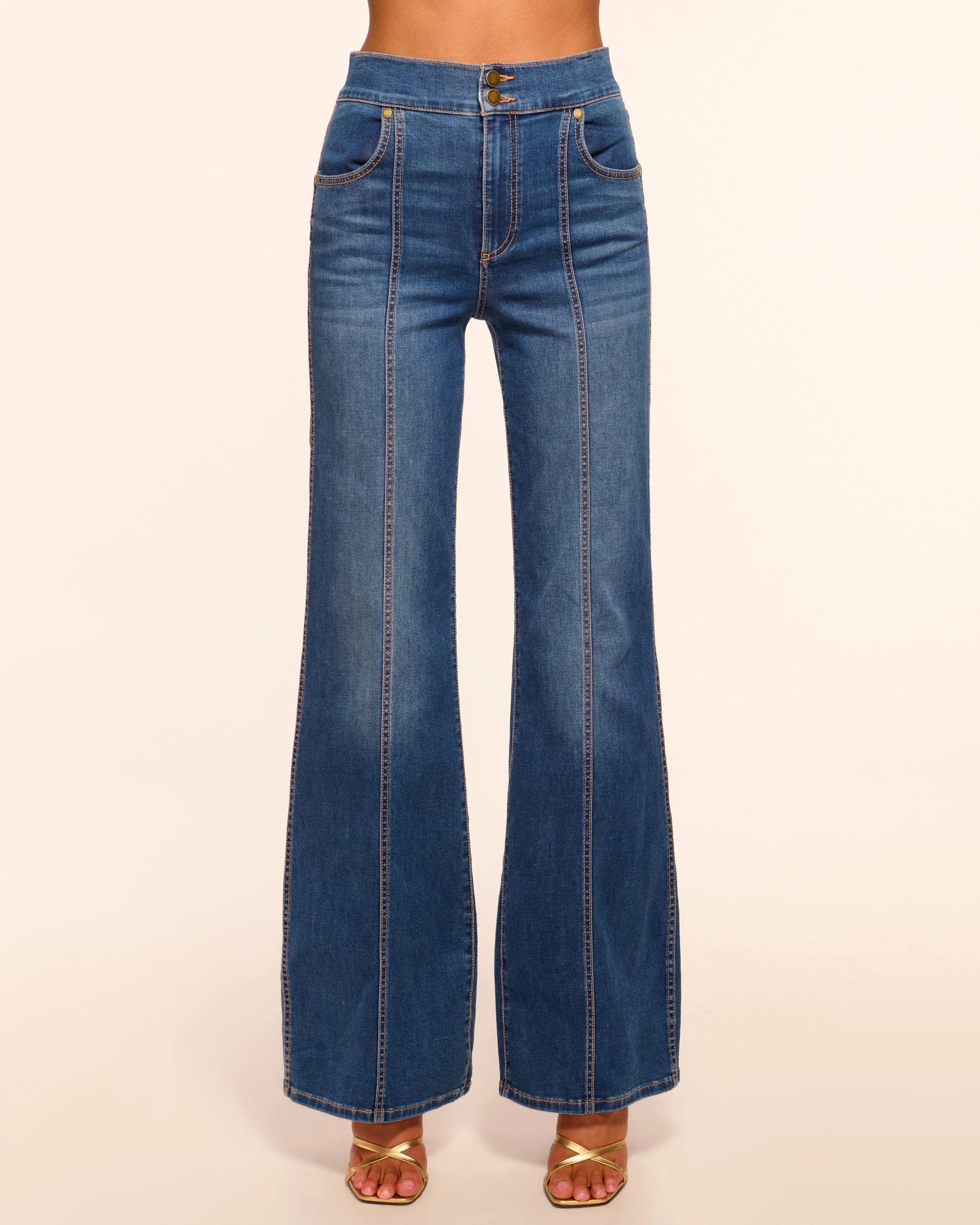 Tina High-Rise Wide Leg Jean - Image 5