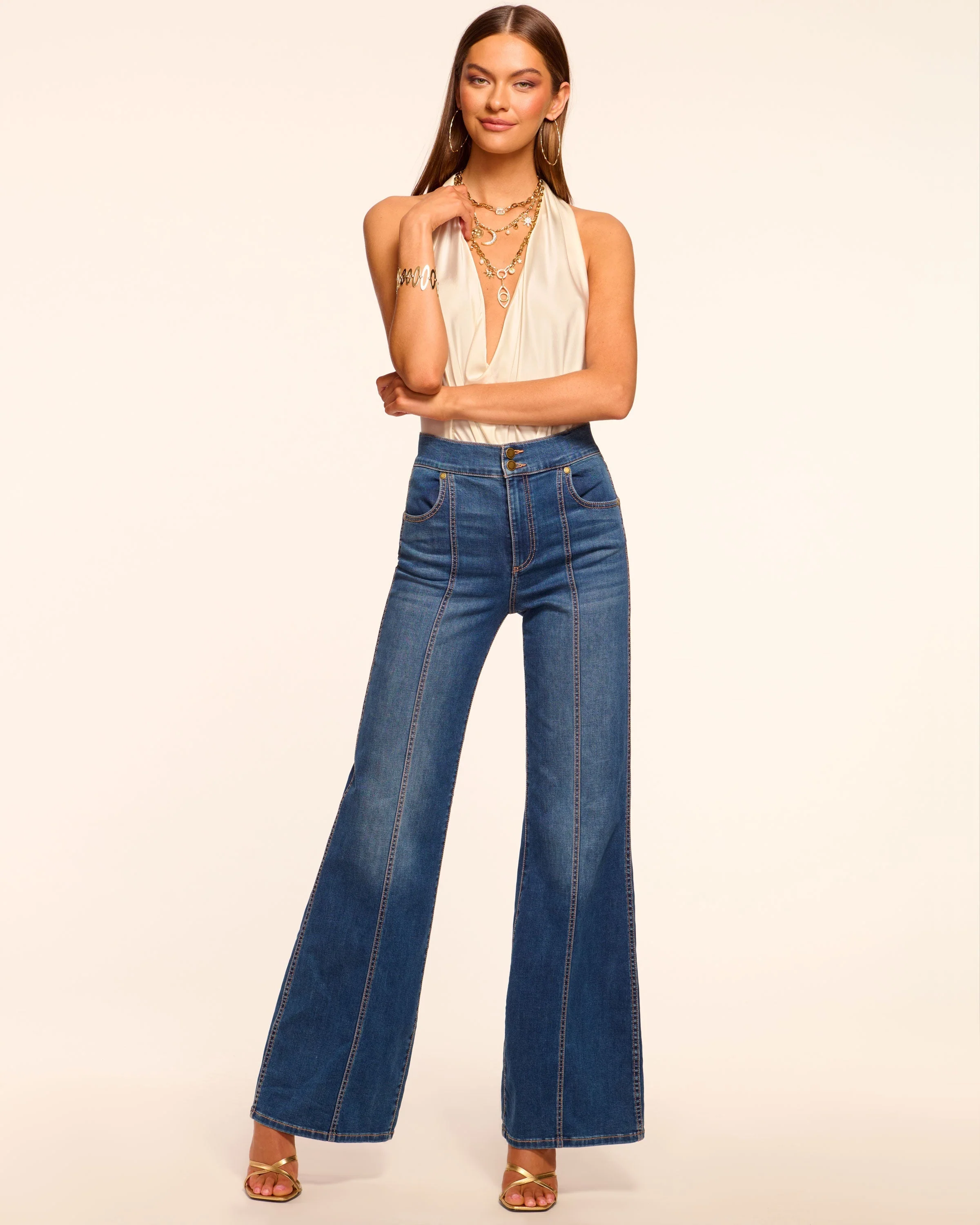 Tina High-Rise Wide Leg Jean - Image 8