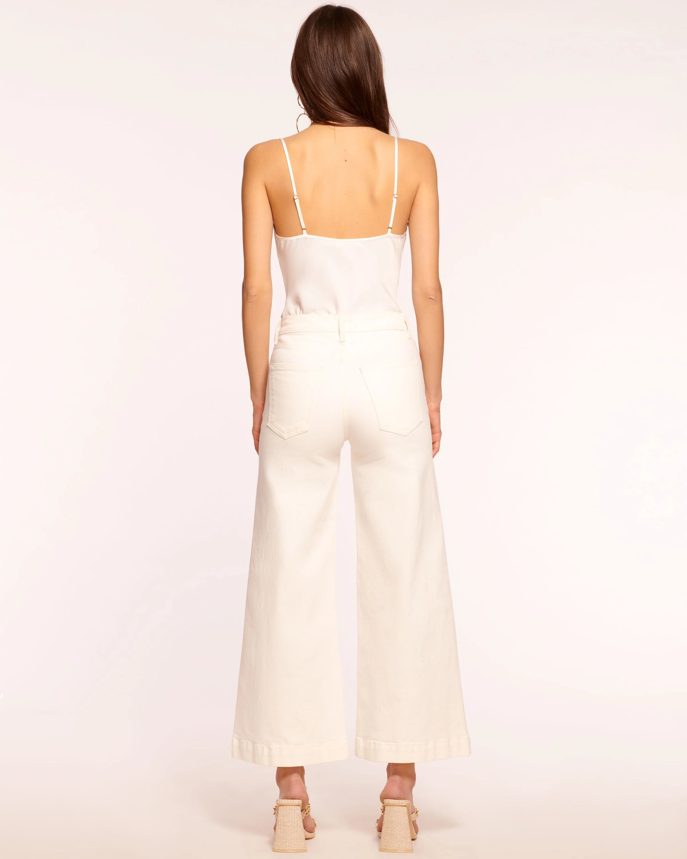 Tyra 5-Pocket Cropped Wide Leg Jean - Image 5