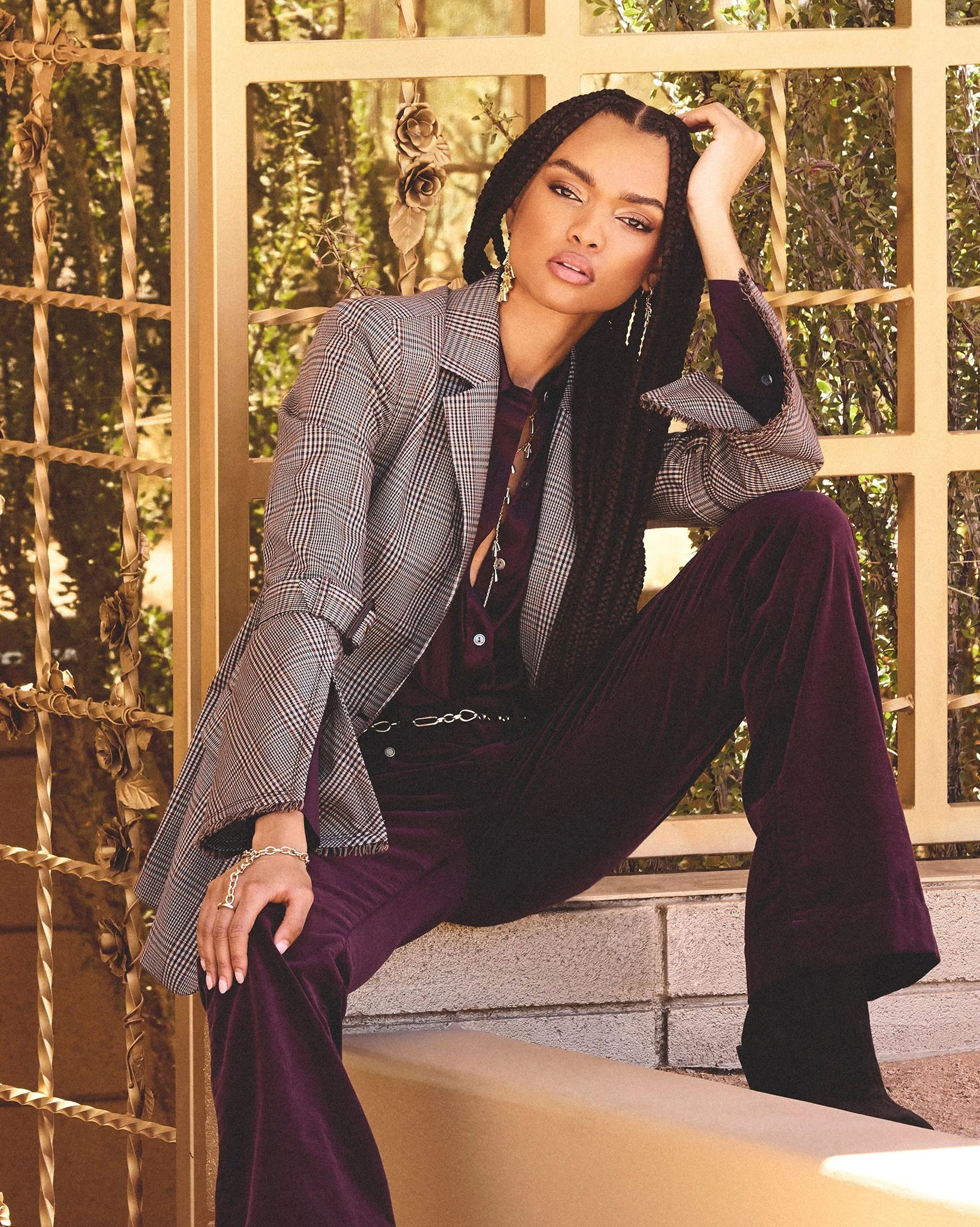 Victoria Silk Button Down Blouse - Image 18