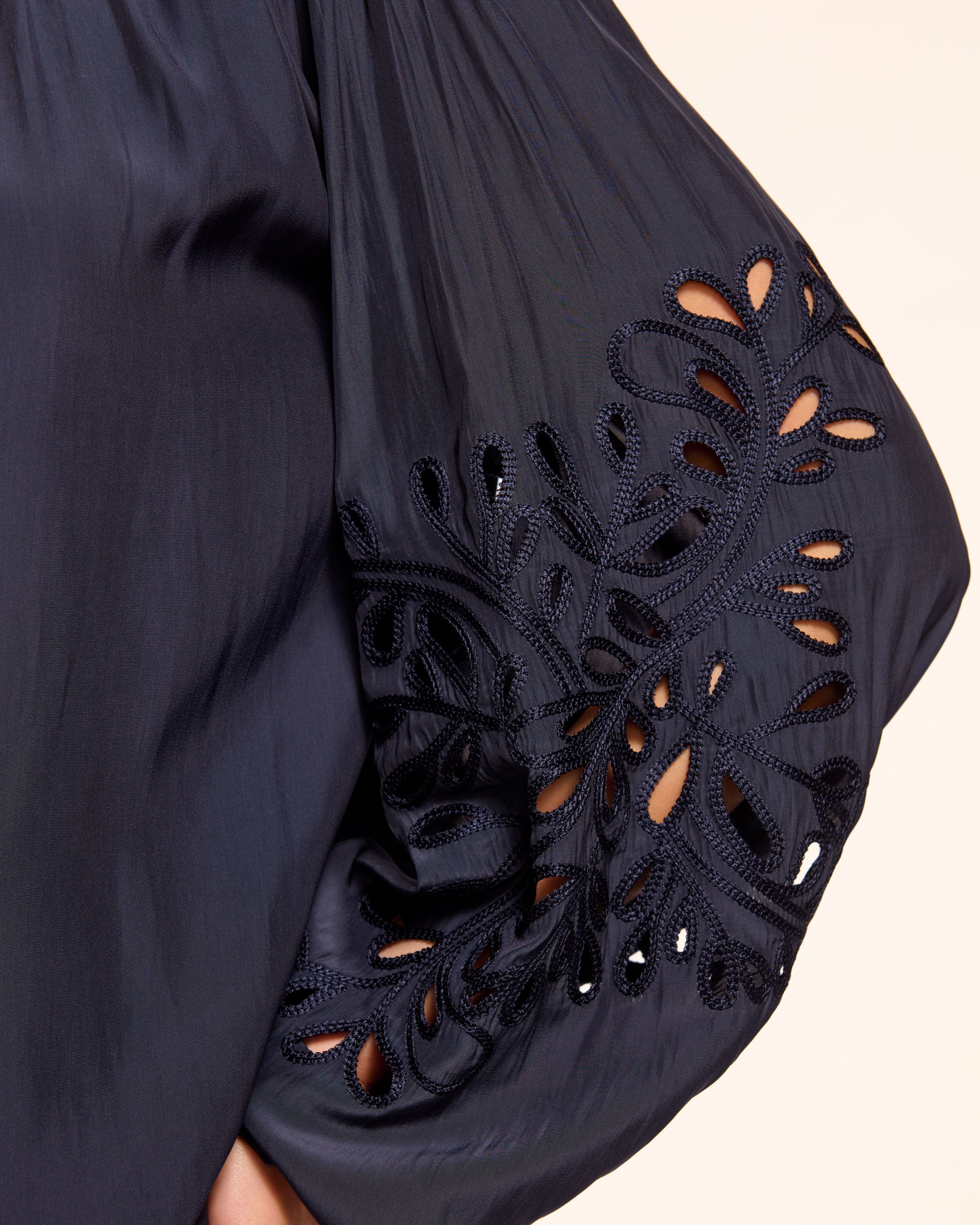 Zenaida Embellished Off-The-Shoulder Blouse - Image 3