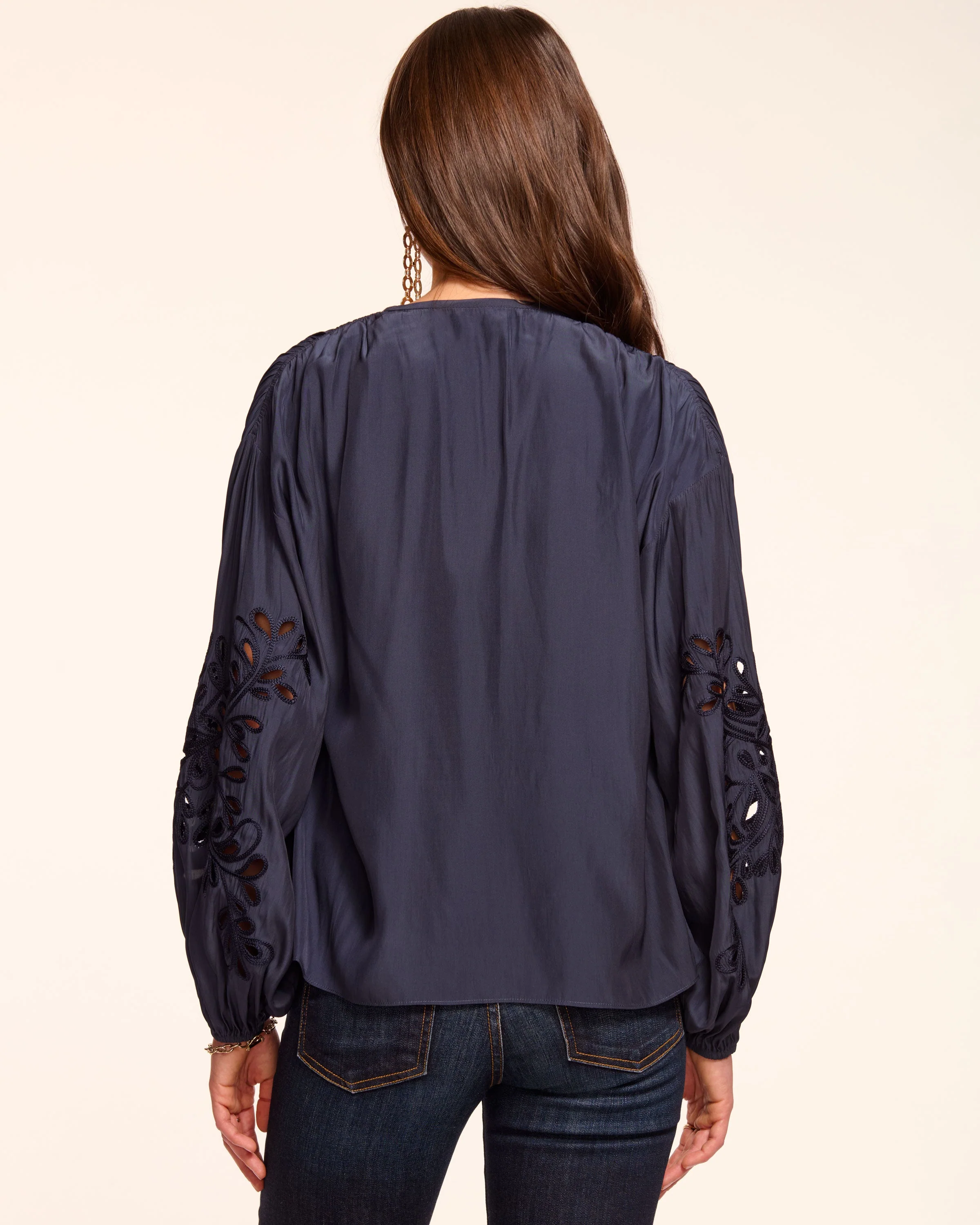 Zenaida Embellished Off-The-Shoulder Blouse - Image 4